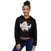 Namaste, Crop Hoodie