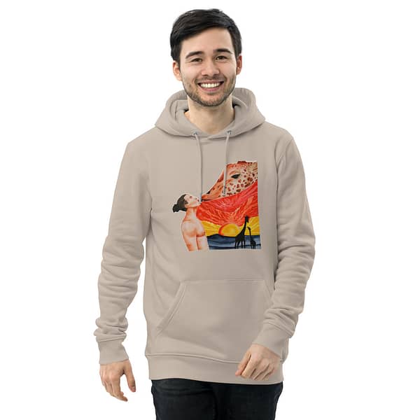 Giraffe Love, Essential ECO hoodie