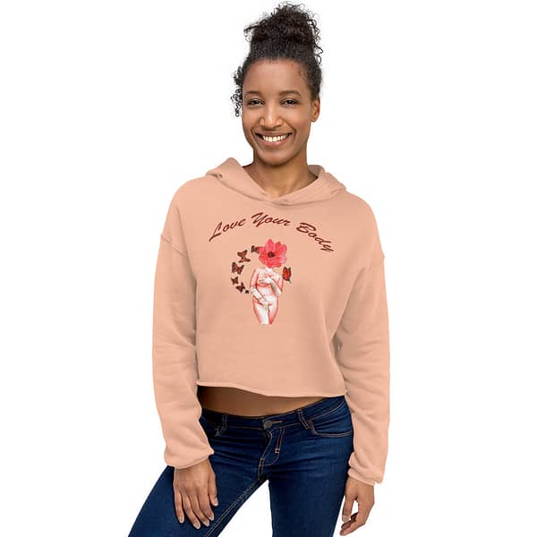 Love Your Body, Crop Hoodie