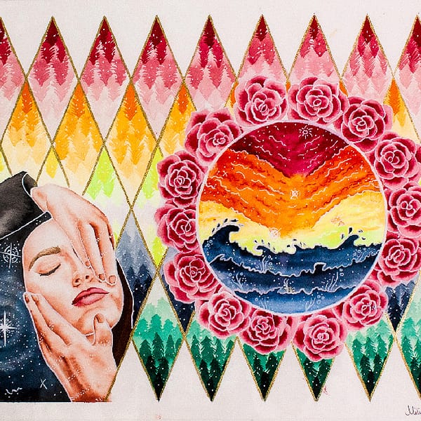 As Above So Below, 24 x 32 cm